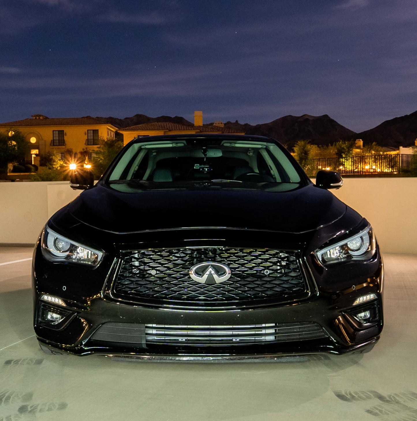 Q50 Blackout Headlights (Service Only)