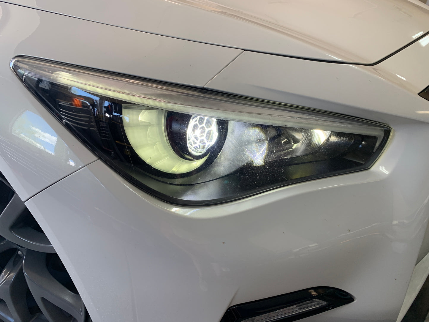 Q50 Blackout Headlights (Service Only)